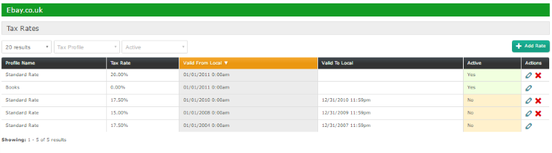 VAT management for marketplace sellers